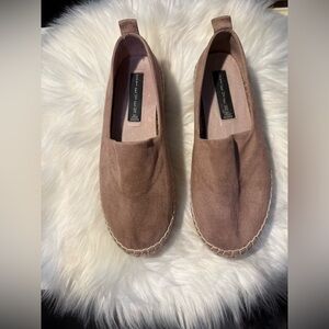 Steve Madden Women's Pikko Mauve Ankle-High Fabric Slip-On Shoes - 6.5M